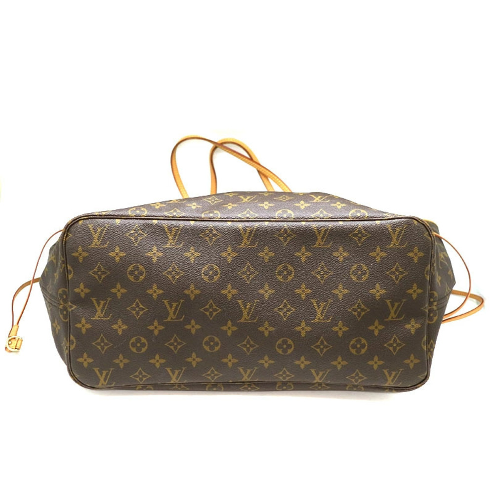 LOUIS VUITTON Neverfull Monogram Canvas Brown Tote Bag - Picture 6 of 10